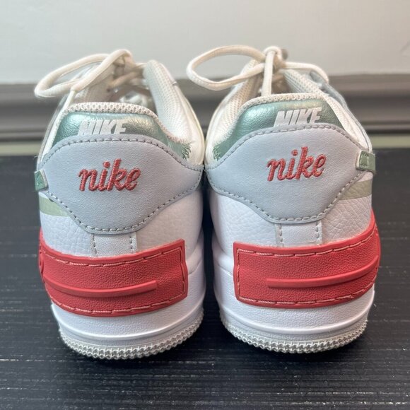 Nike Air Force 1 Shadow Seafoam Women 8.5 Active Athletic Pink Tennis Sneaker - Picture 5 of 9
